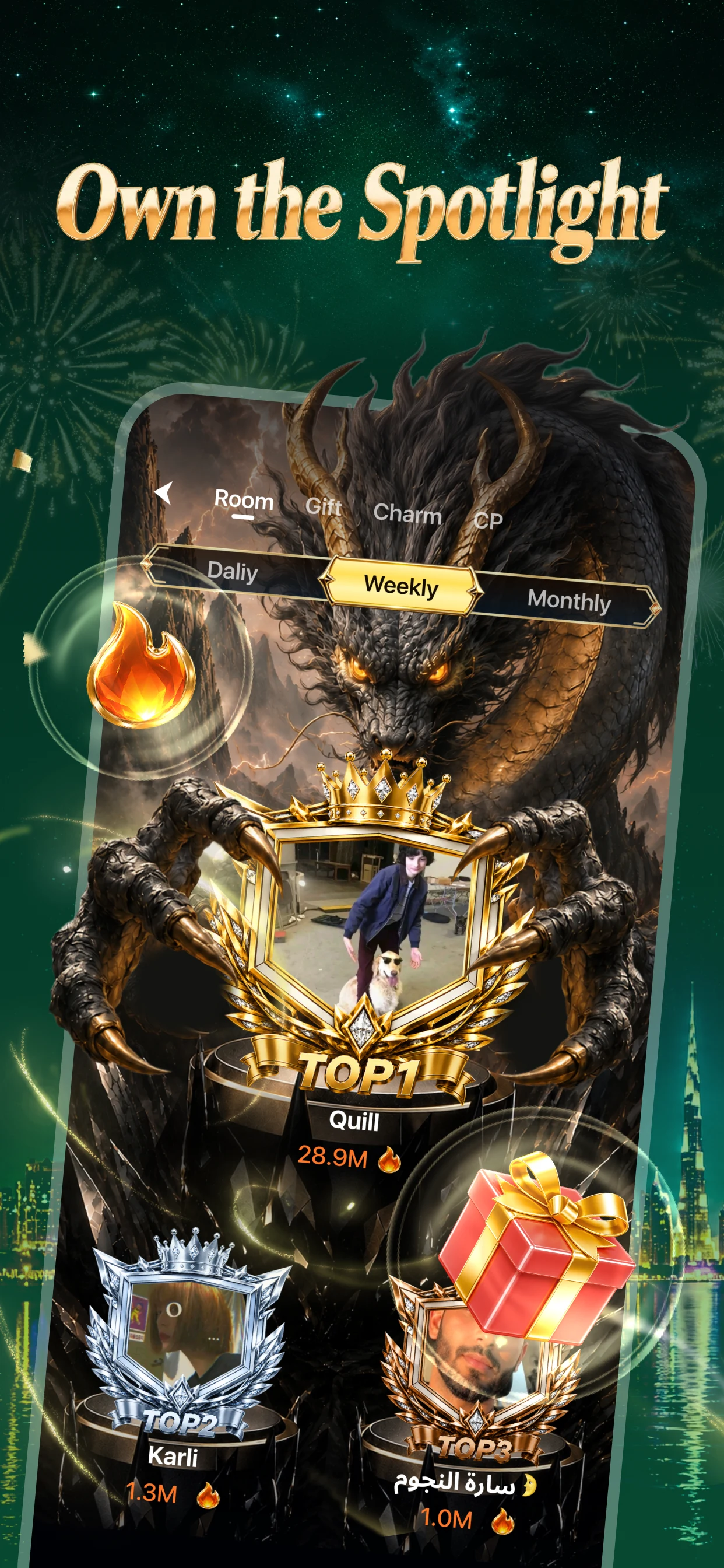 Helili Chat - Voice Room screenshot