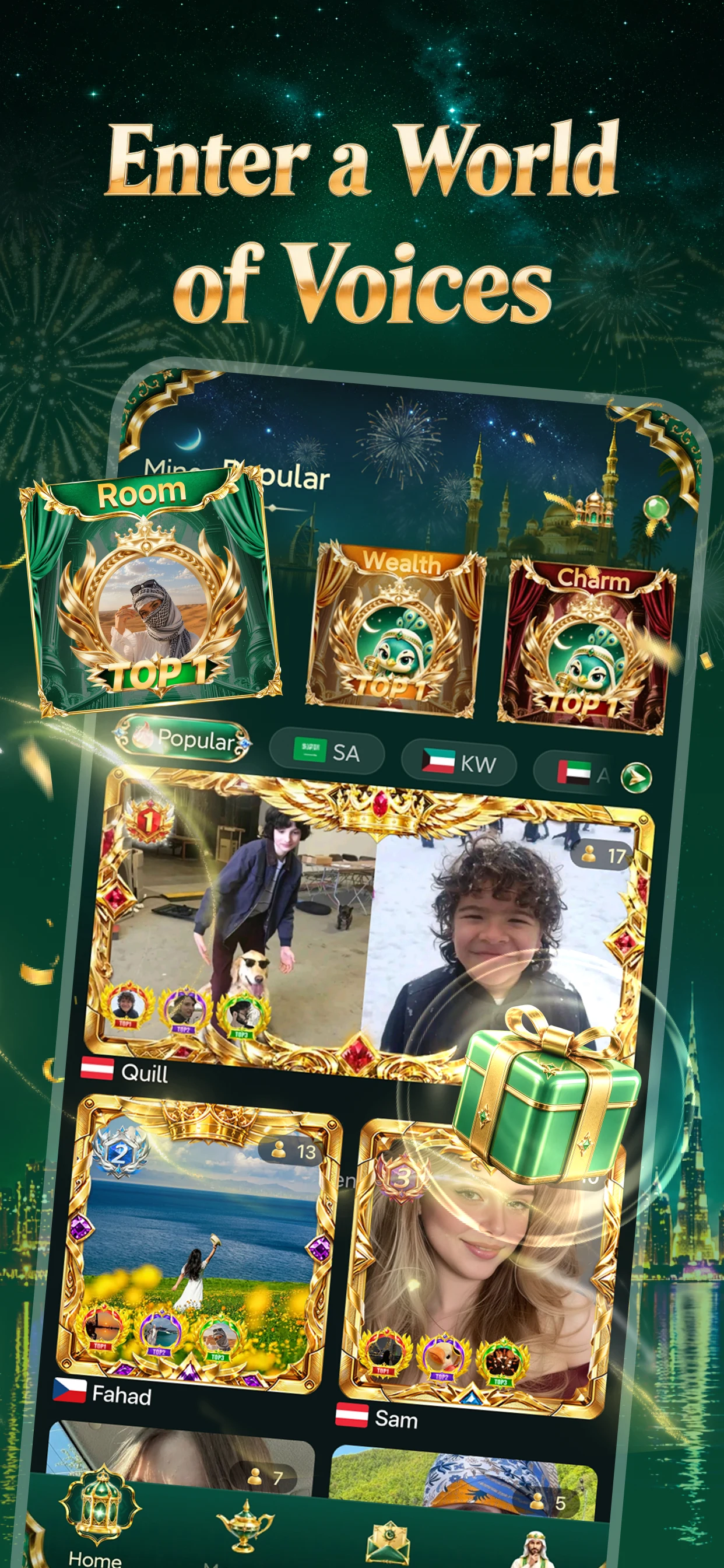 Helili Chat - Voice Room screenshot
